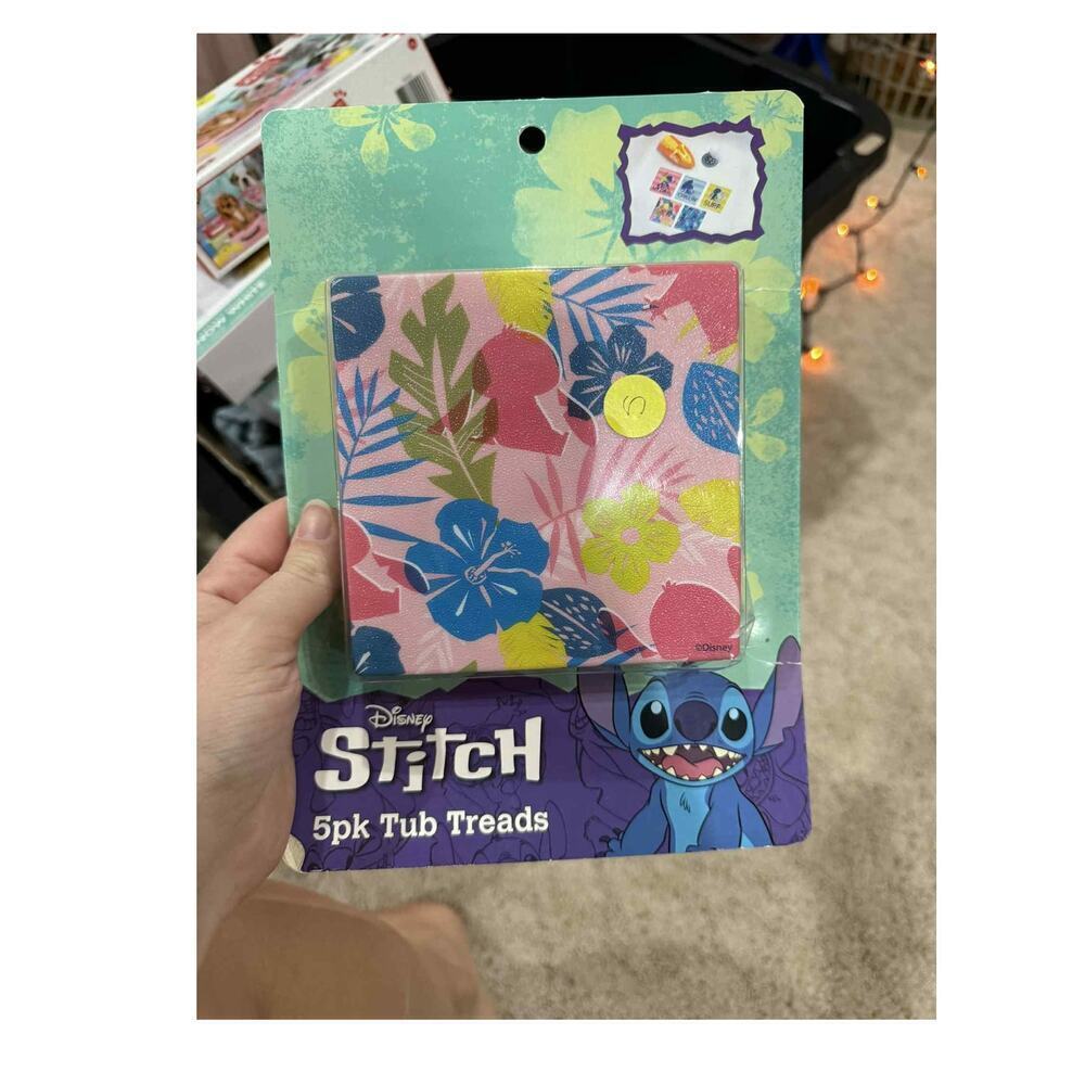 Disney Stitch Bath treads NEW